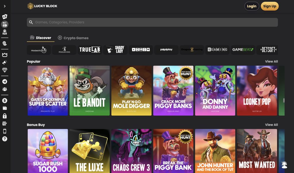 LuckyBlock Casino Slots